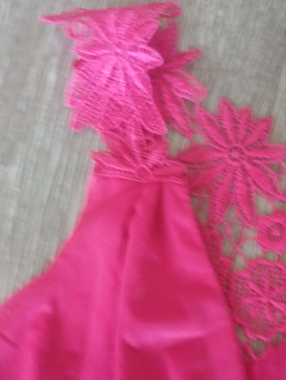 Girls Pink High-Low Ruffle Dress - Picture 6 of 8